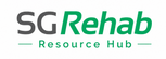 SG Rehab Resource Hub logo on a white background